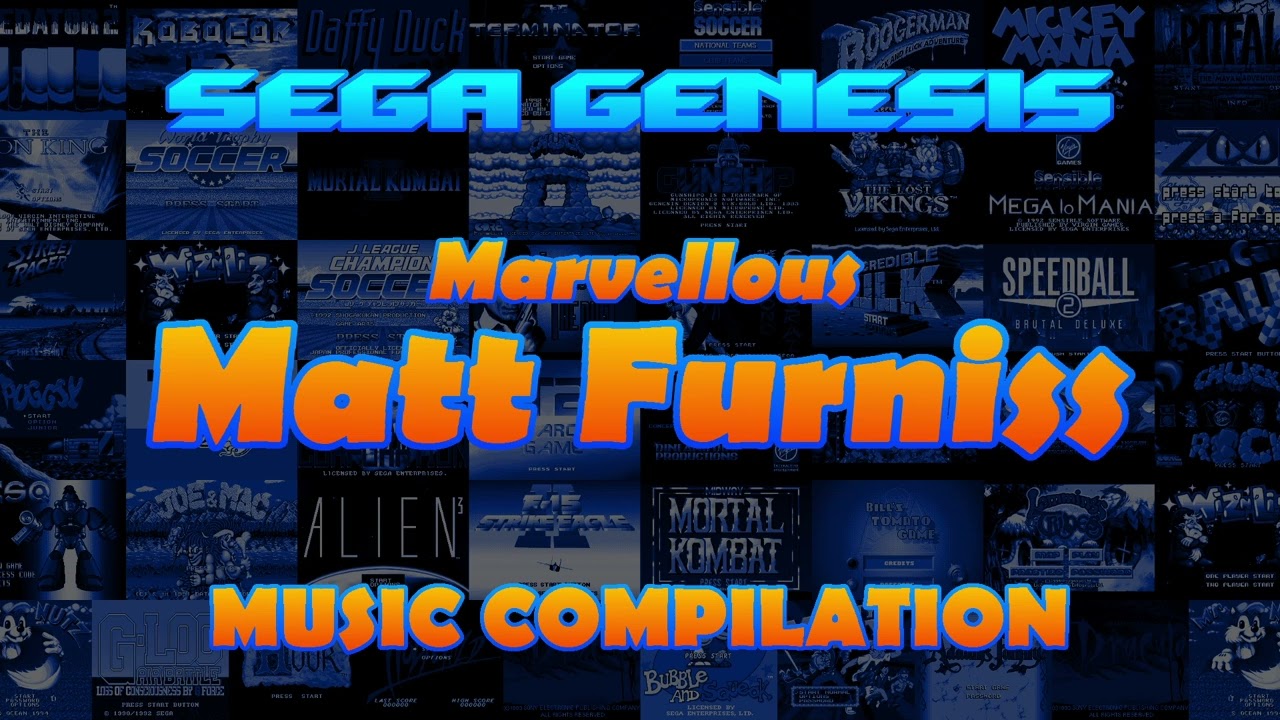 Matt Furniss SEGA Genesis Music Compilation (Real Hardware)
