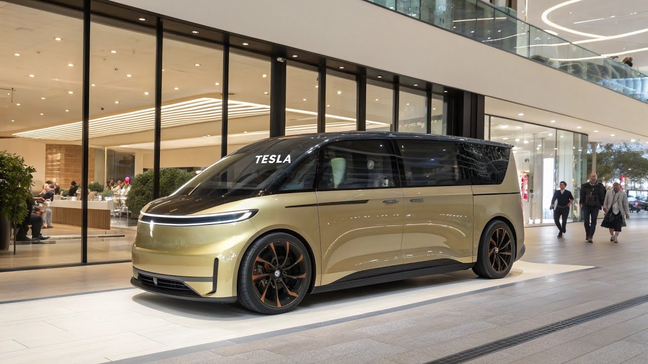 NEW 2026 TESLA CYBER VAN&ndash;The GAME CHANGER MINIVAN WITH INSANE FEATURES !
