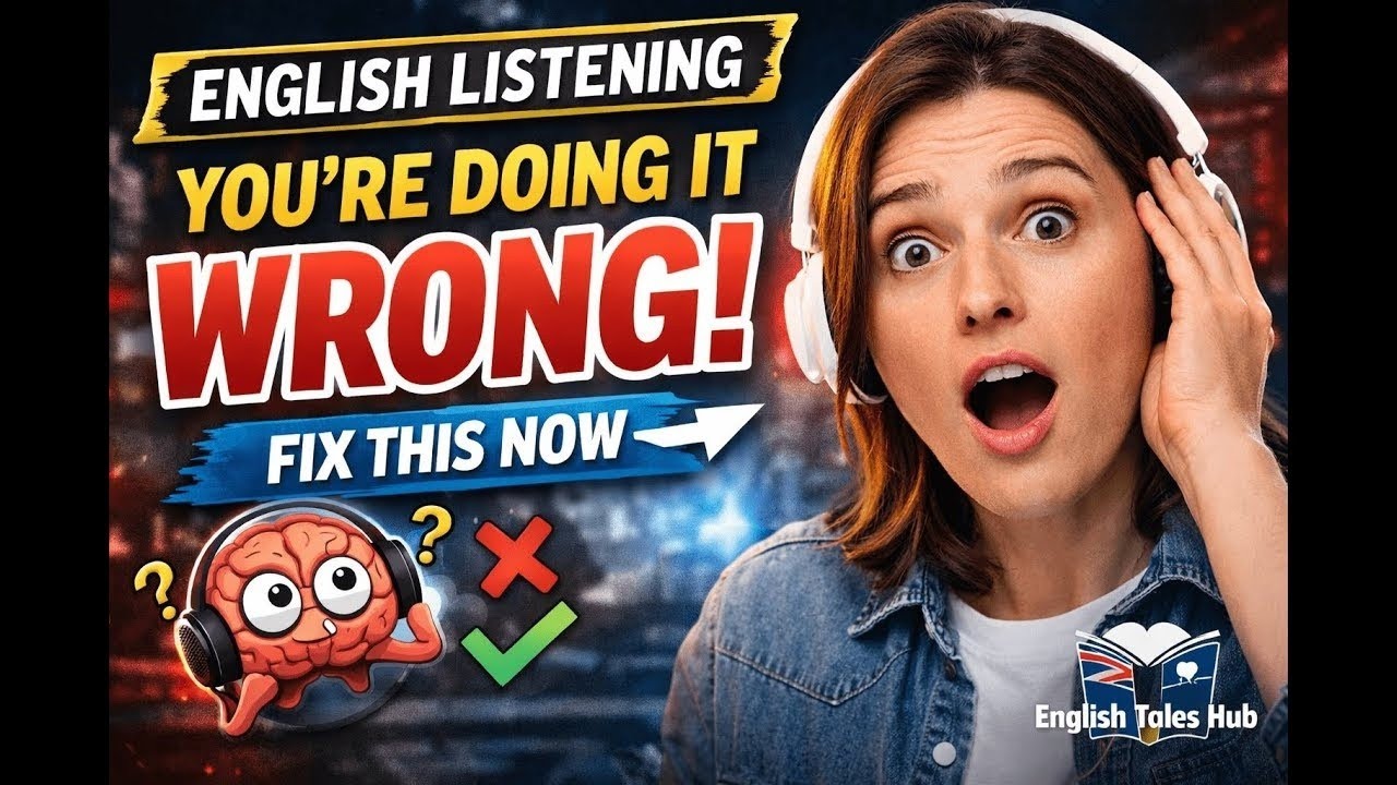 You're Doing English Listening WRONG ! Here's Why