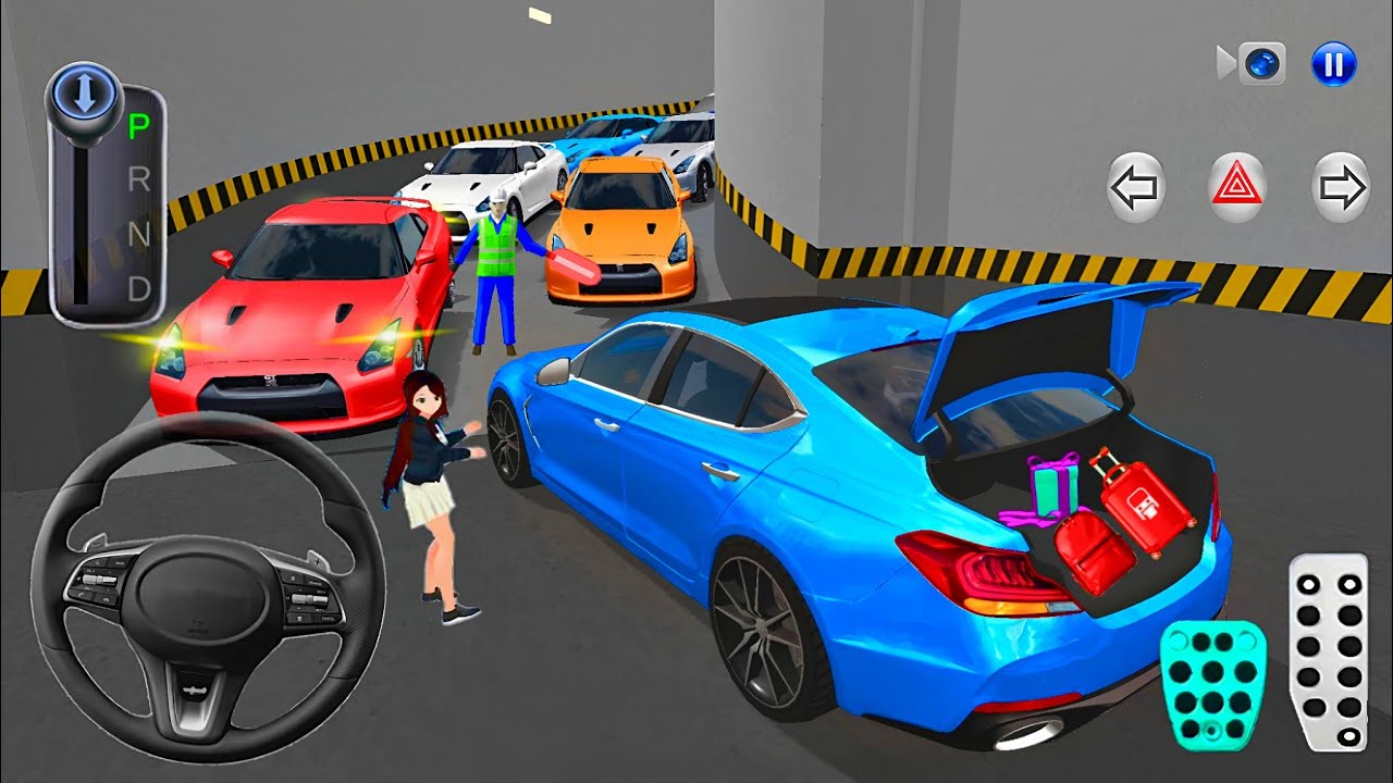 New Mercedes G63 Stuck in Parking Garage with Supercars🚘🚧 3D Driving Class 2025 - Android Gameplay🎮