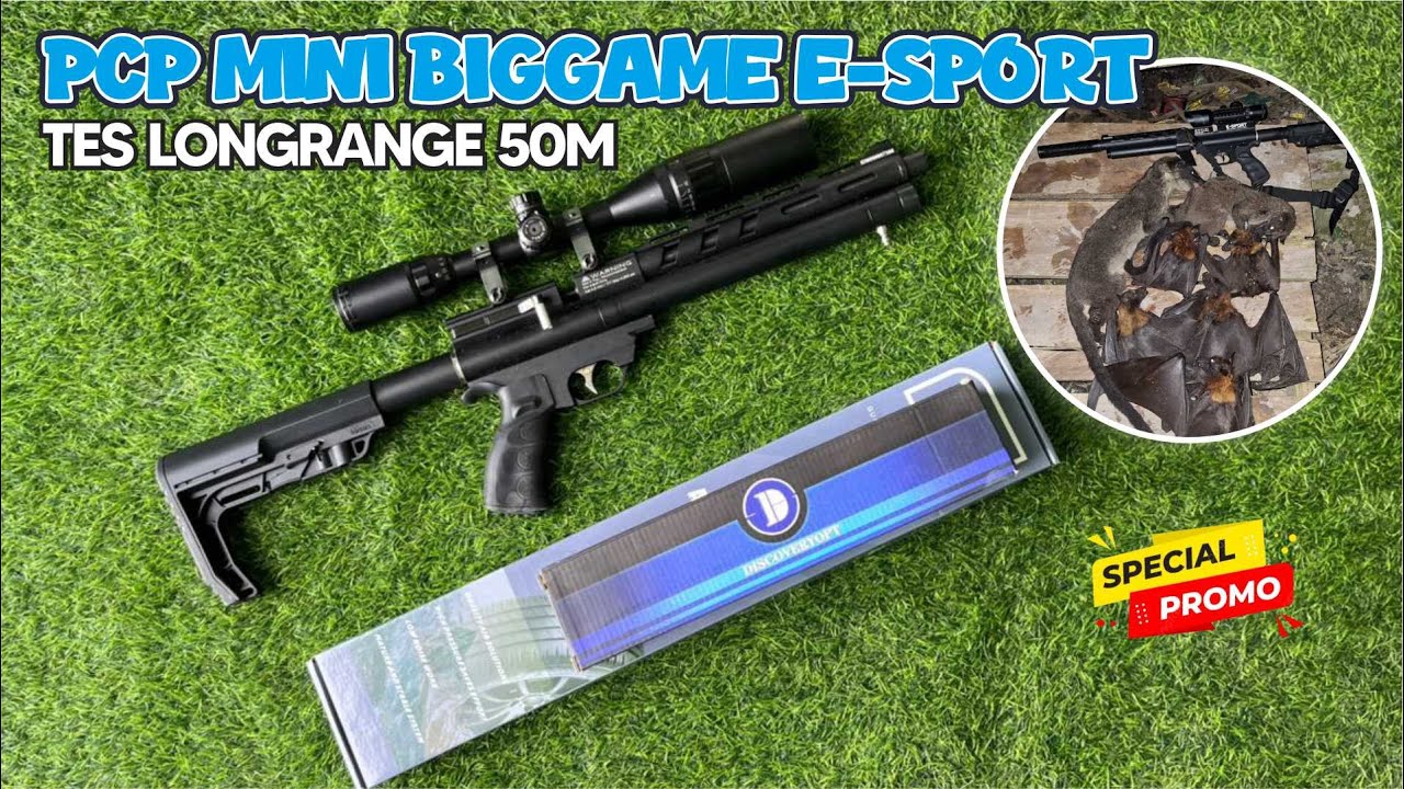 PCP MINI EVOLUTION E-SPORT 4000PSI PCP BIGGAME MINI LONG RANGE TERBAIK | SENAPAN PCP TERBARU 2026