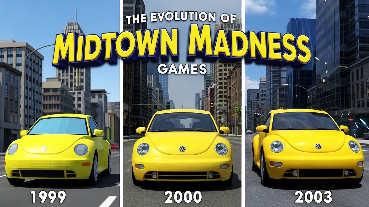 Midtown Madness: Every Game & Graphics Evolution Over the Years