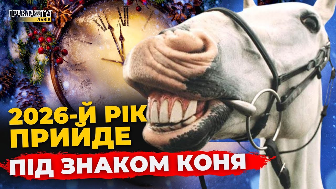 Рік Змії минає, рік Коня наближається: яким буде 2026 та як його правильно зустріти |ПравдаТУТ Львів