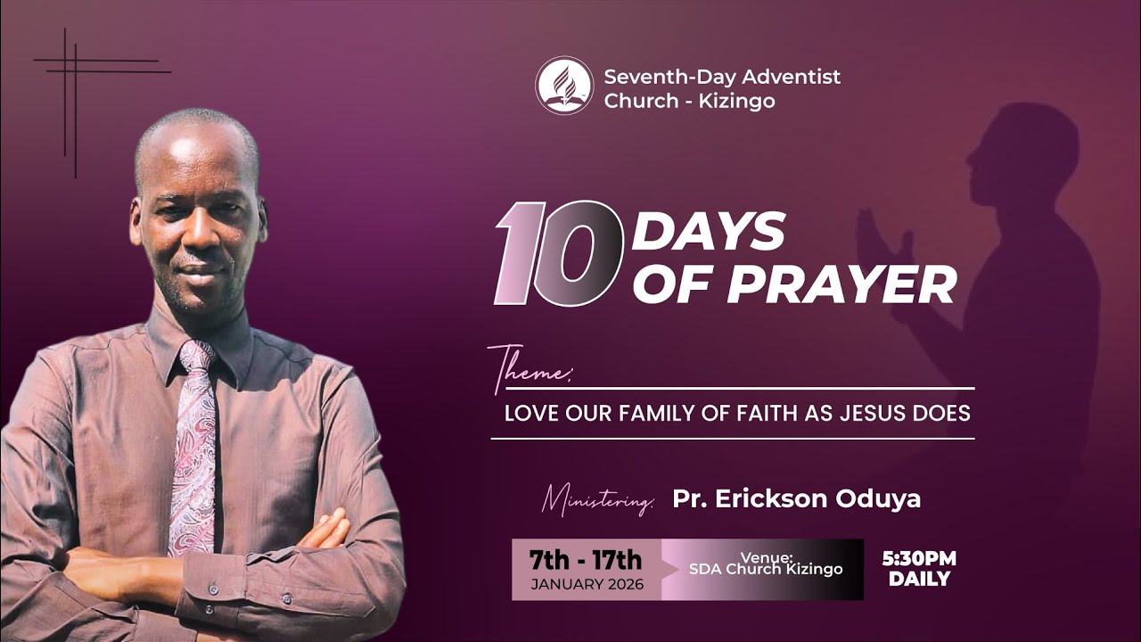 10 DAYS OF PRAYER II 14 JAN 2026- DAY 8 II Pr. Erickson Oduya
