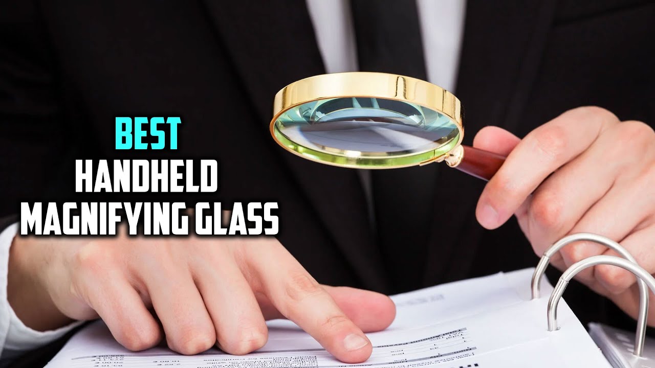 Top 5 Best Handheld Magnifying Glasses [Review] - Rectangular Handheld Magnifying Glass [2026]