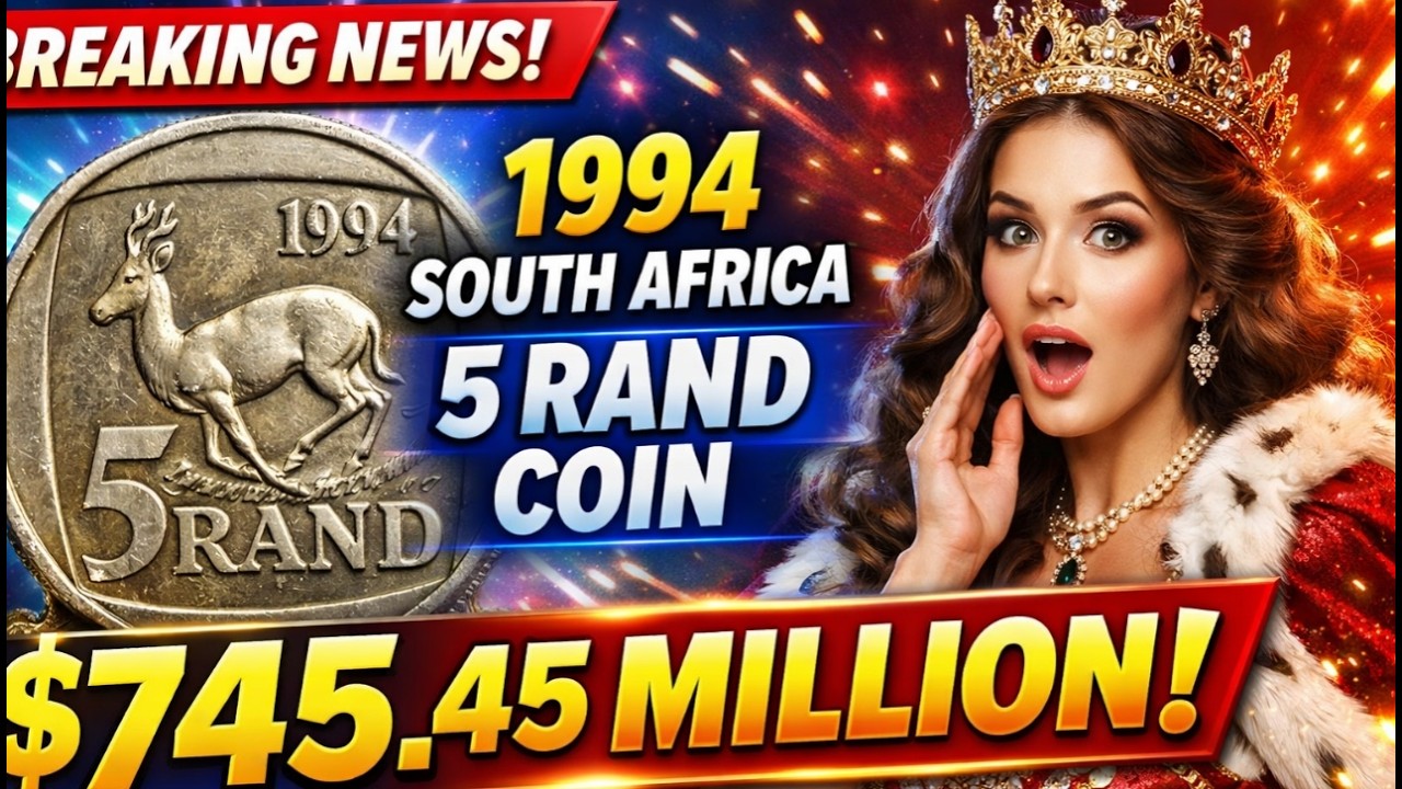 1994 South Africa 5 Rand Coin Worth $745.45 Million? The Shocking Truth Every Collector Must See