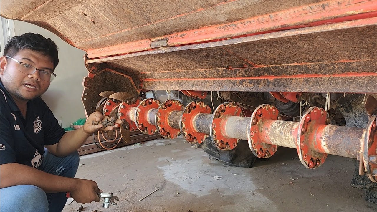 เปลี่ยนใบมีดโรตารี่ Kubota l5018 XR183F หมดกี่บาท