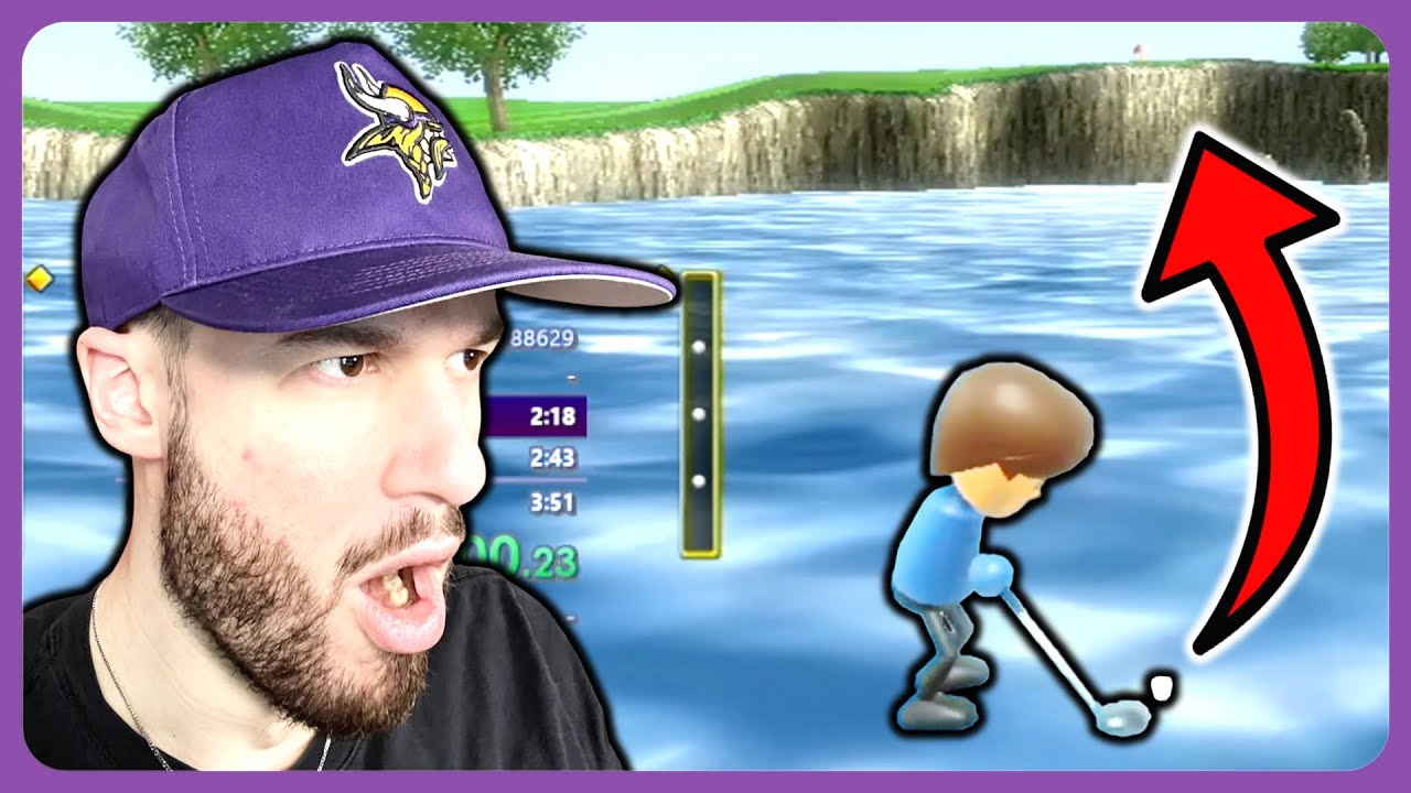 The WII SPORTS GOLF Fastest SPEEDRUN is INSANE!
