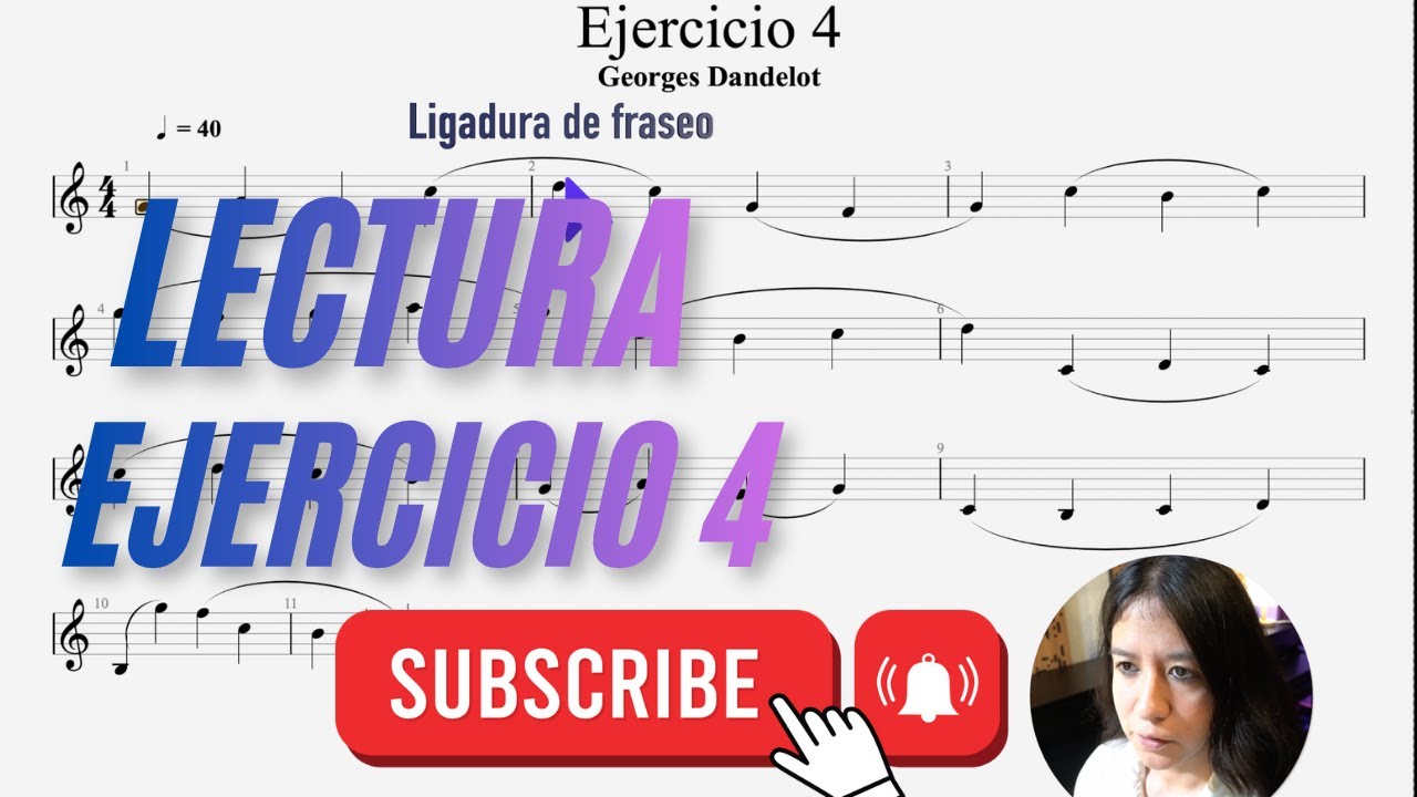 Lectura Musical - Ejercicio 4 I G. Dandelot