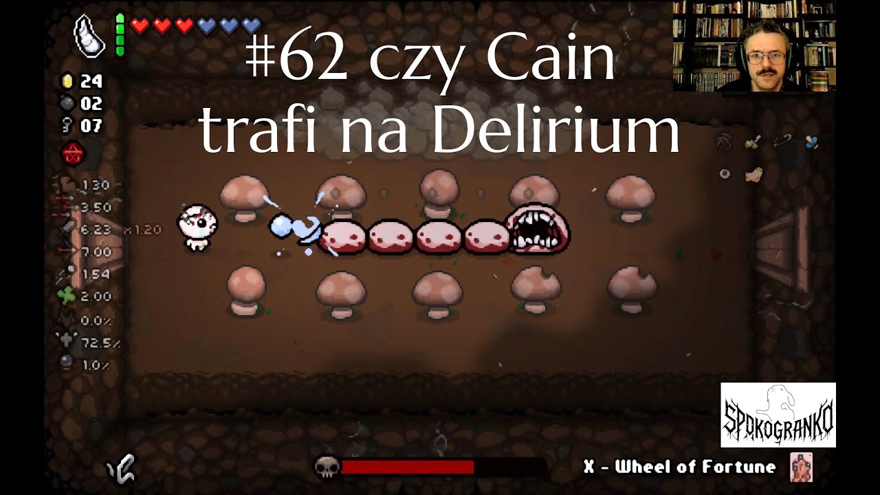 #62 The Binding of Isaac Rebirth - czy Cain trafi na Delirium