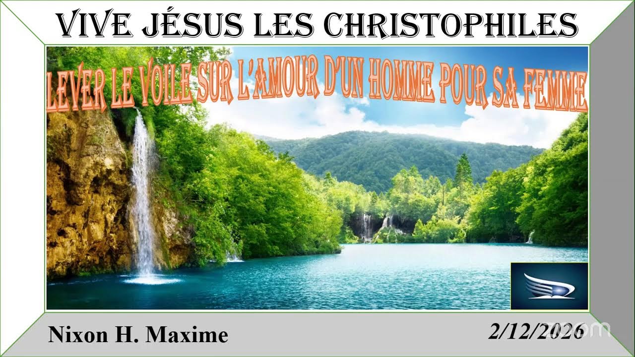 Lever le voile sur l'amour d'un homme pour sa femme Nixon H. Maxime