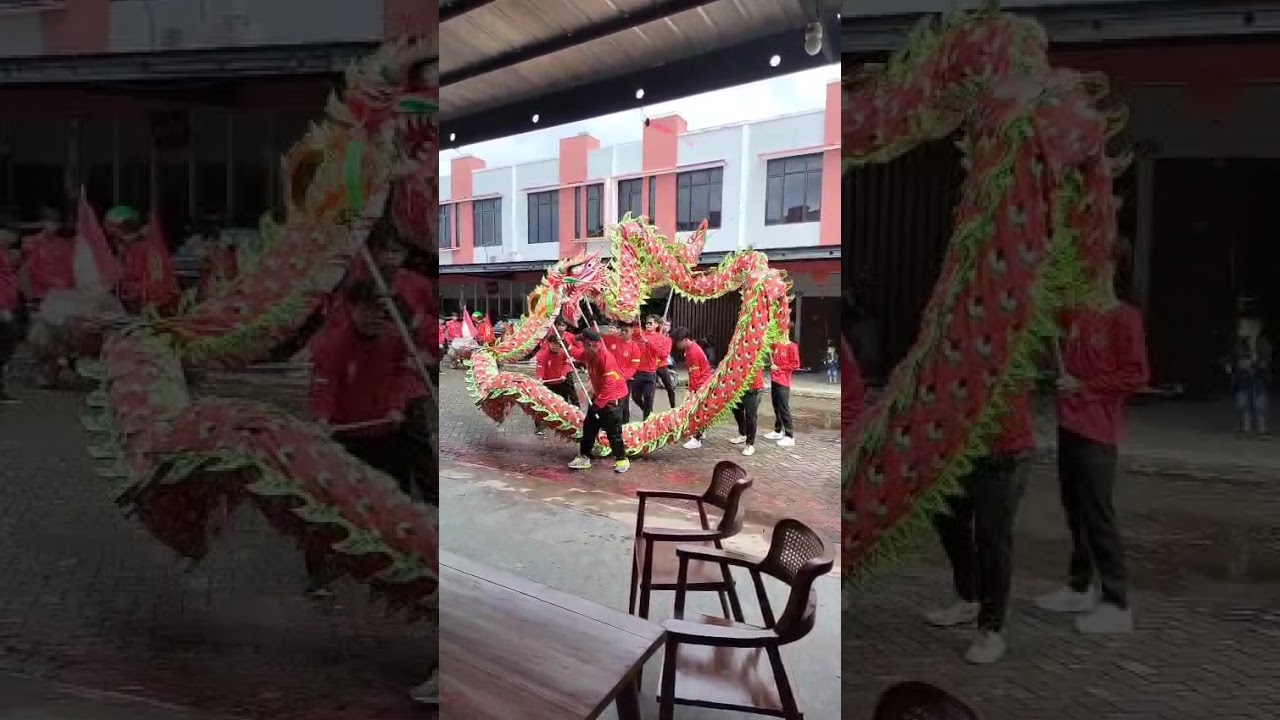 Atraksi Naga di PMG singkawang #imlek2026 #naga #marselitaso
