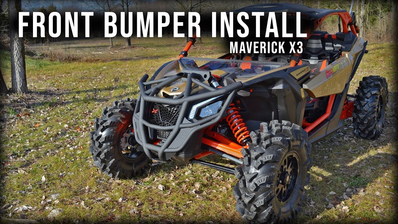 Can-Am Maverick X3 Front Bumper Install | How To | SuperATV