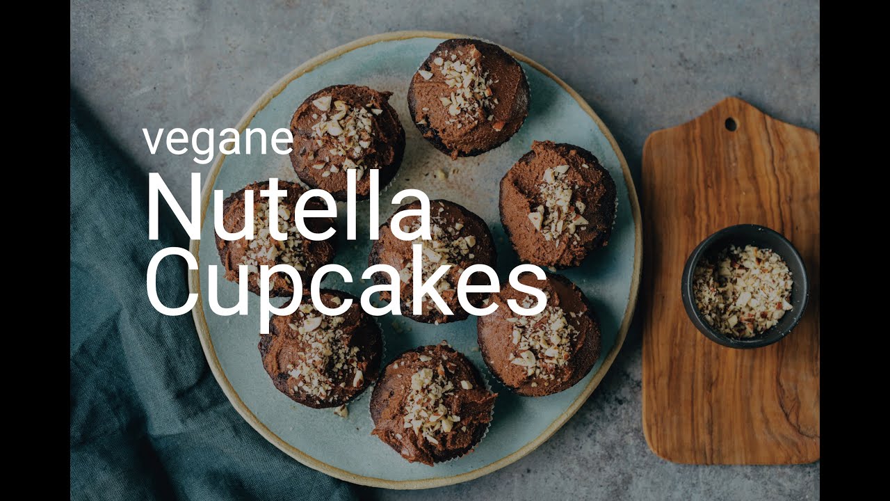 Nutella Cupcakes (vegan)