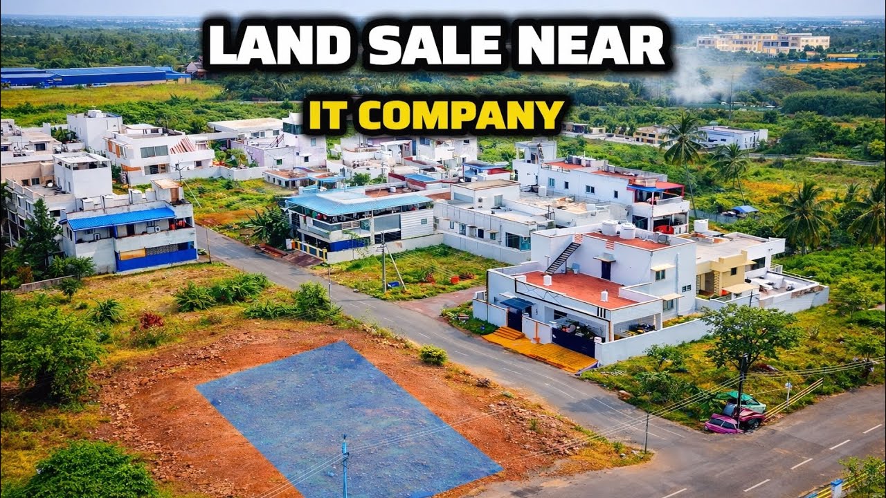 LAND SALE NEAR COIMBATORE IT COMPANIES | NORTH FACING SITE 
