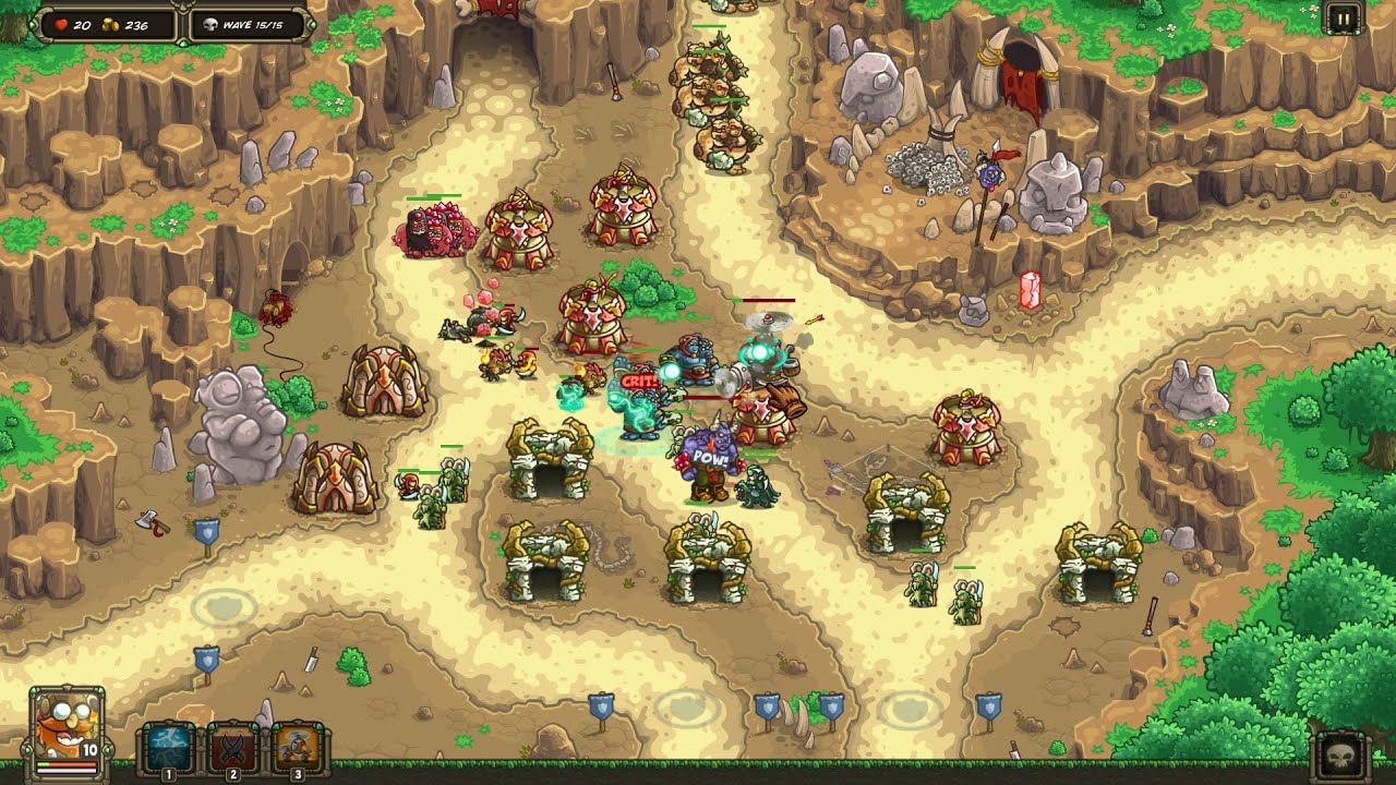 Kingdom Rush Origins - Beheader's Seat (Impossible Campaign Mode, 3 Stars No Lives Lost)