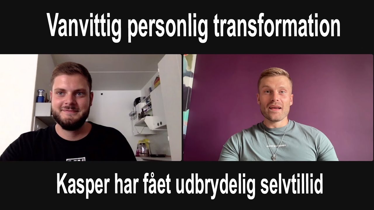 Kasper har f&aring;et ubrydelig selvtillid og selvdisciplin
