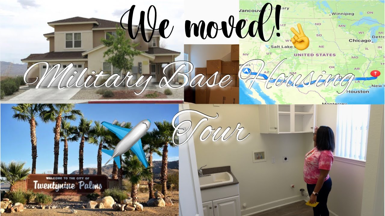 I need to explain…. We moved! Empty Military Base Housing Tour 🫣 Twentynine Palms PCS move