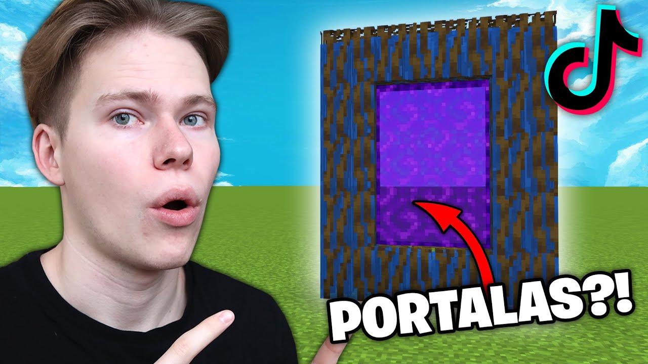 MINECRAFT'o TIKTOK'o LIFEHACK'ai!😮 2#