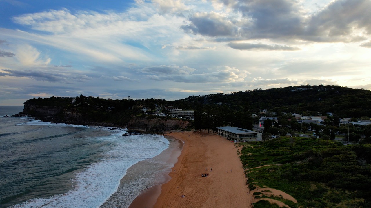 Avalon Beach Surf Break, Sydney, NSW Australia