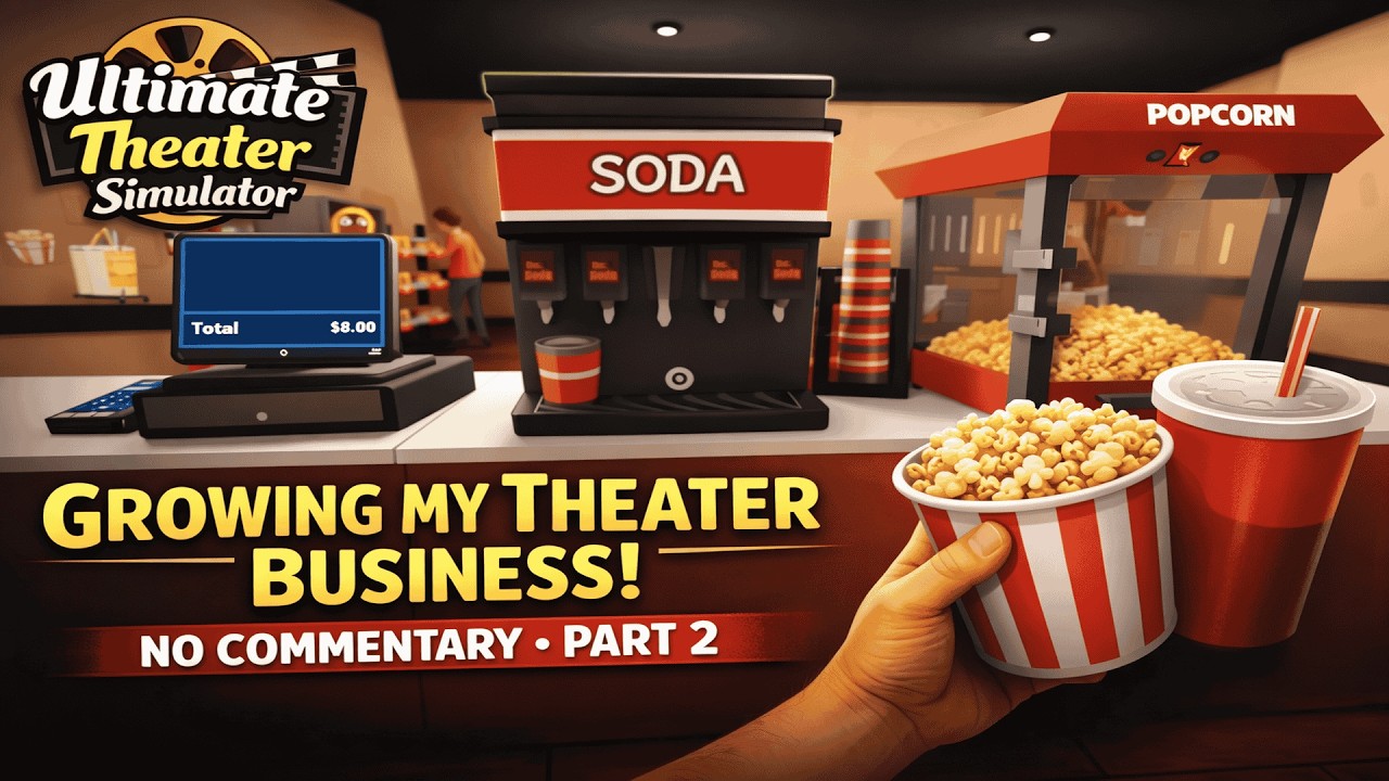 🎬 The Theater Is Taking Off! | Ultimate Theater Simulator – Part 2