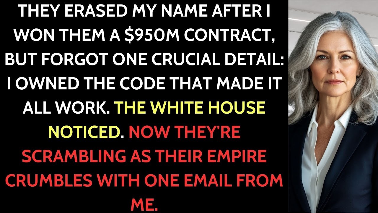 I Got A 52% Pay Cut After Winning A $950M Federal Deal At Age 65—The White House Chose Me Over Them