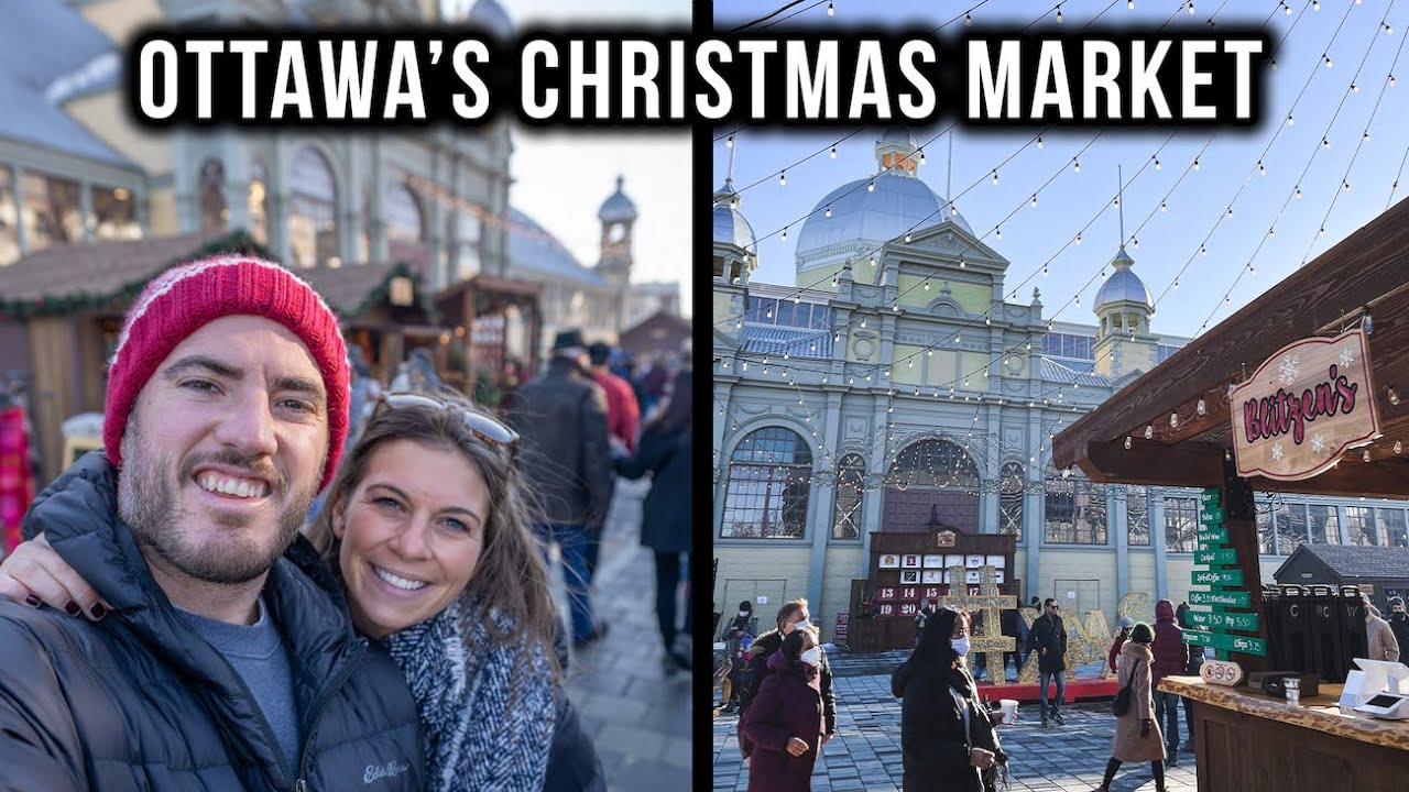 Исследуем рождественский рынок Оттавы 🇨🇦 🎄