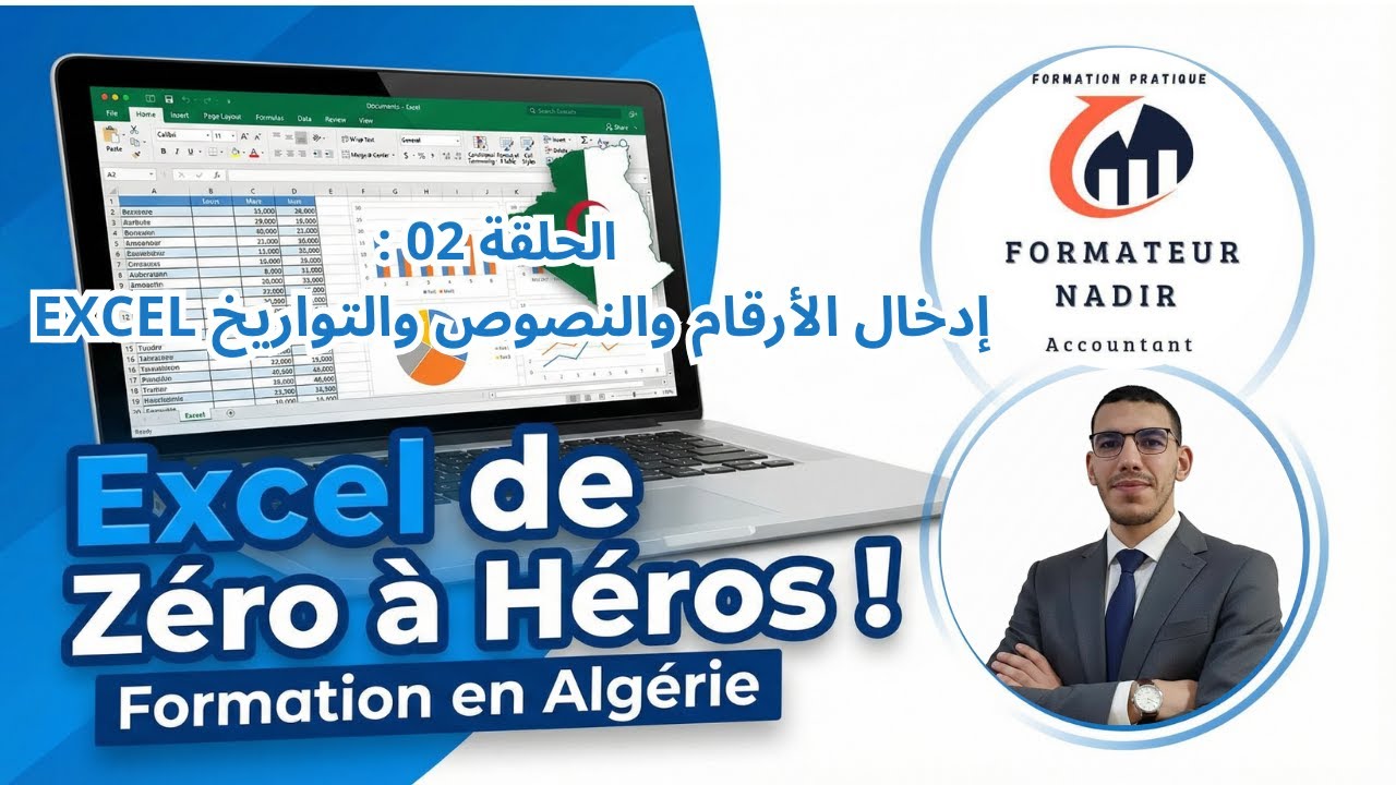 1️⃣ المعادلات الأساسية في Excel | الجمع، الطرح، الضرب والقسمة