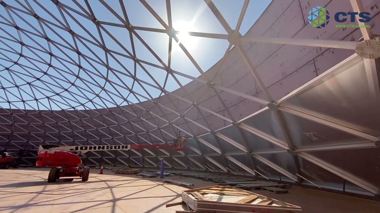 CTS 102 METER DOME CONSTRUCTION @ OMAN