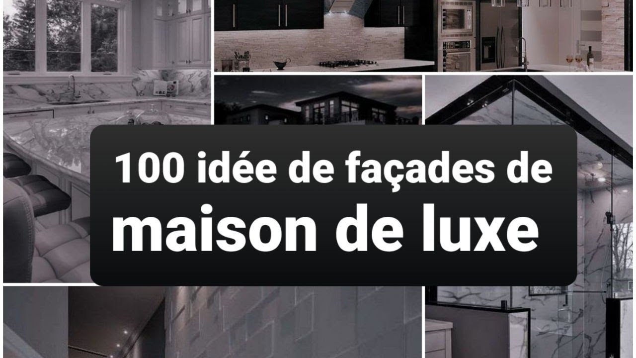 100 idée de facades de maison de luxe