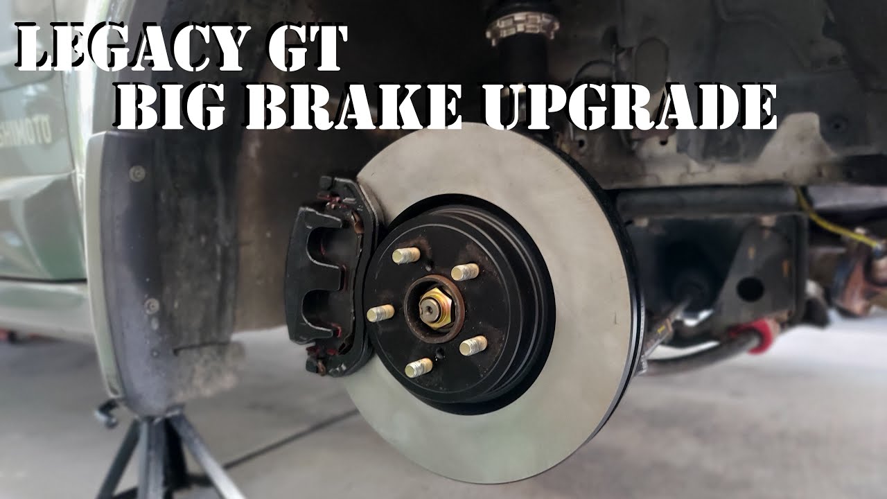 Legacy GT Brake Upgrade Install !!