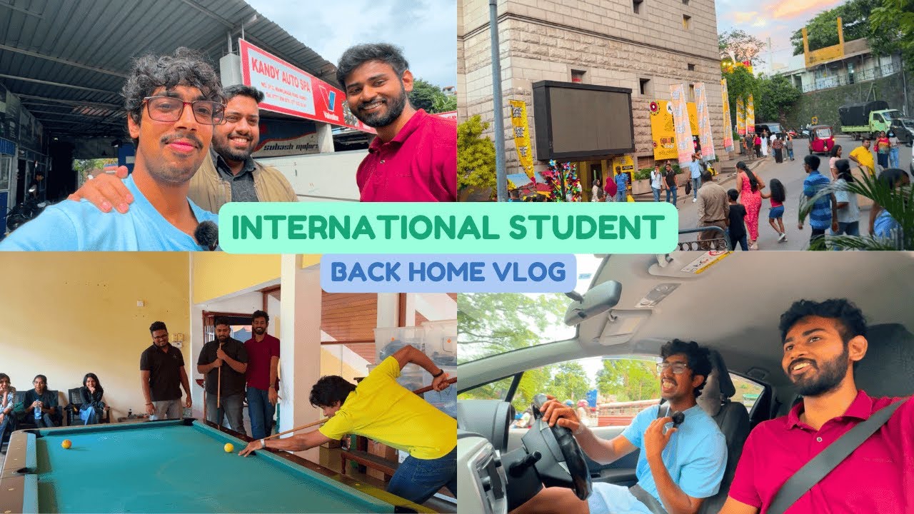 I flew to SRI-LANKA for the HOLIDAYS (International Student Life)