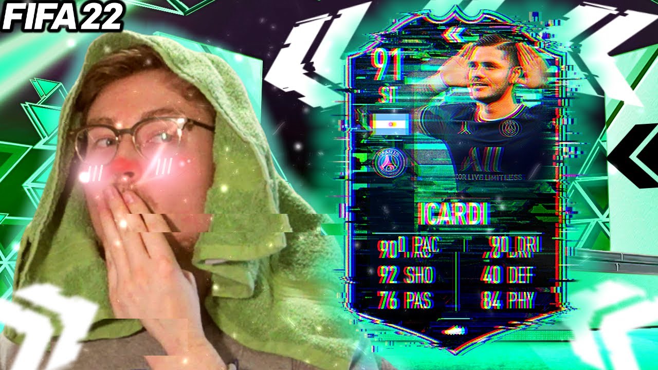 THIS CARD IS CRACKED! // Flashback Icardi Review // FIFA 22 Ultimate Team