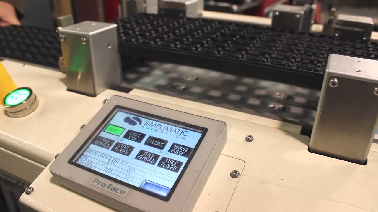 Simplimatic Automation - Cimtrak® Tray Stacker & Destacker