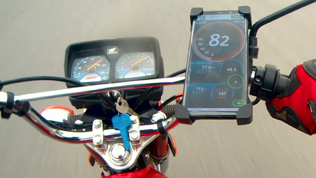 Honda CG125 2022 Model Top Speed Test || Honda CG125 GPS Top Speed ||  Comfort Rides