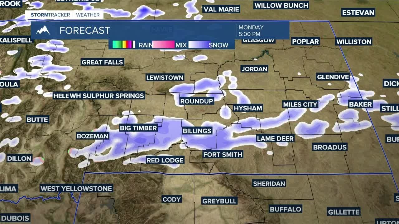 Q2 Billings Area Weather: Unsettled weather stays with us this week