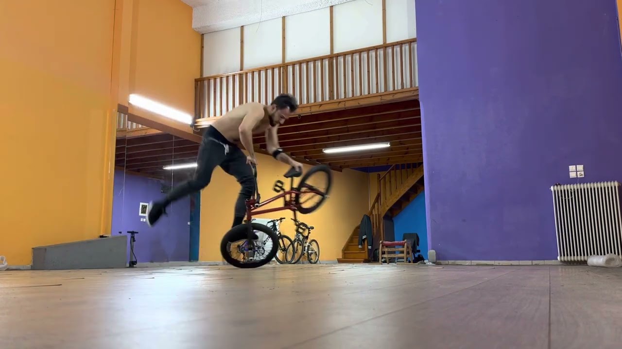Bmx Flatland Motivation 2/2023 in my private Homespot