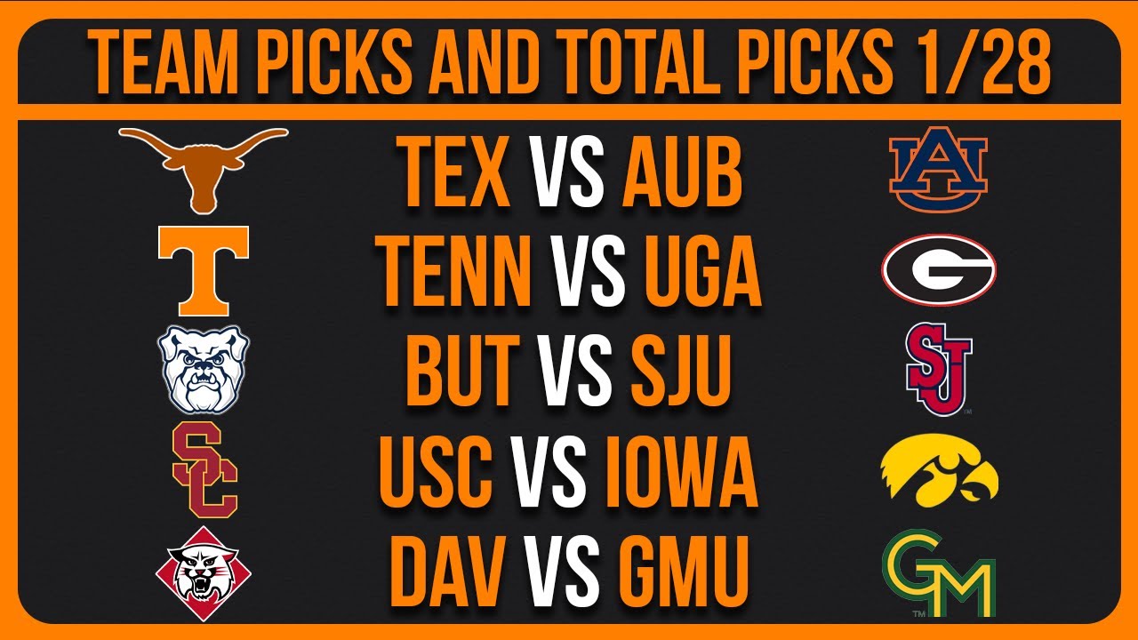 College Basketball Picks & Predictions Today 1/28/26 | NCAAB Picks Today