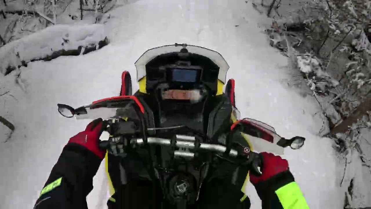 How I get from my house/yard to the main trail system. 