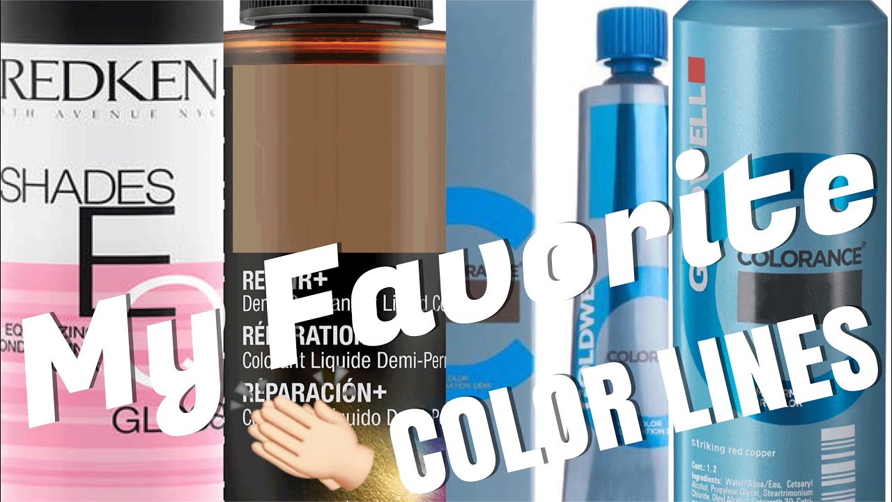 MY FAVORITE HAIR COLOR LINES!!!