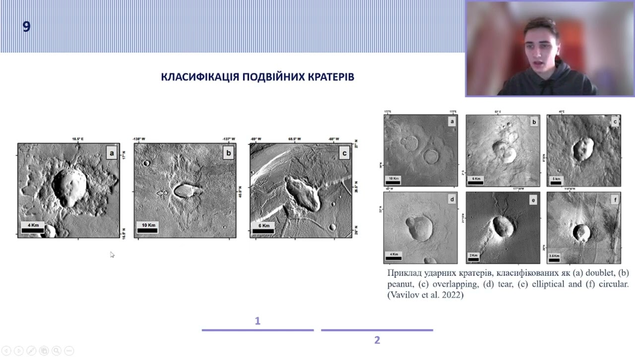 Подвійні кратери на Землі та інших тілах Сонячної системи