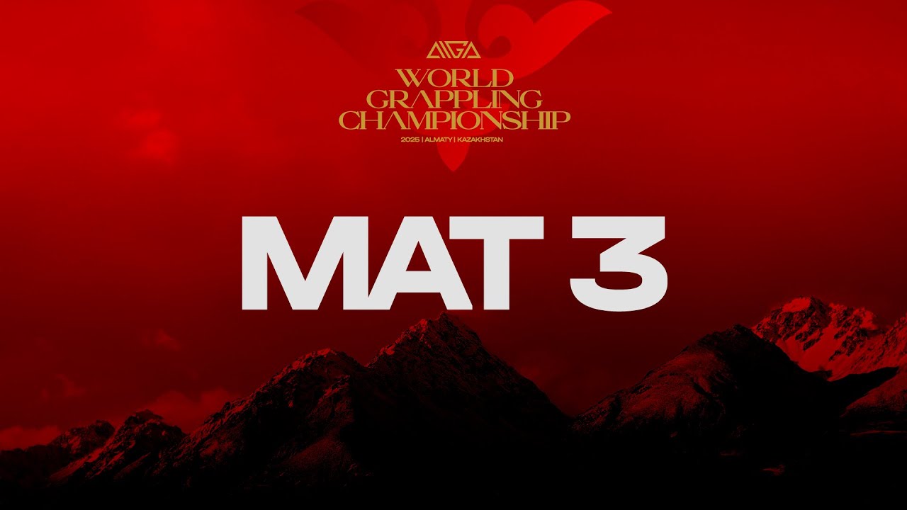WORLD GRAPPLING CHAMPIONSHIP ALMTY 2025. MAT 3