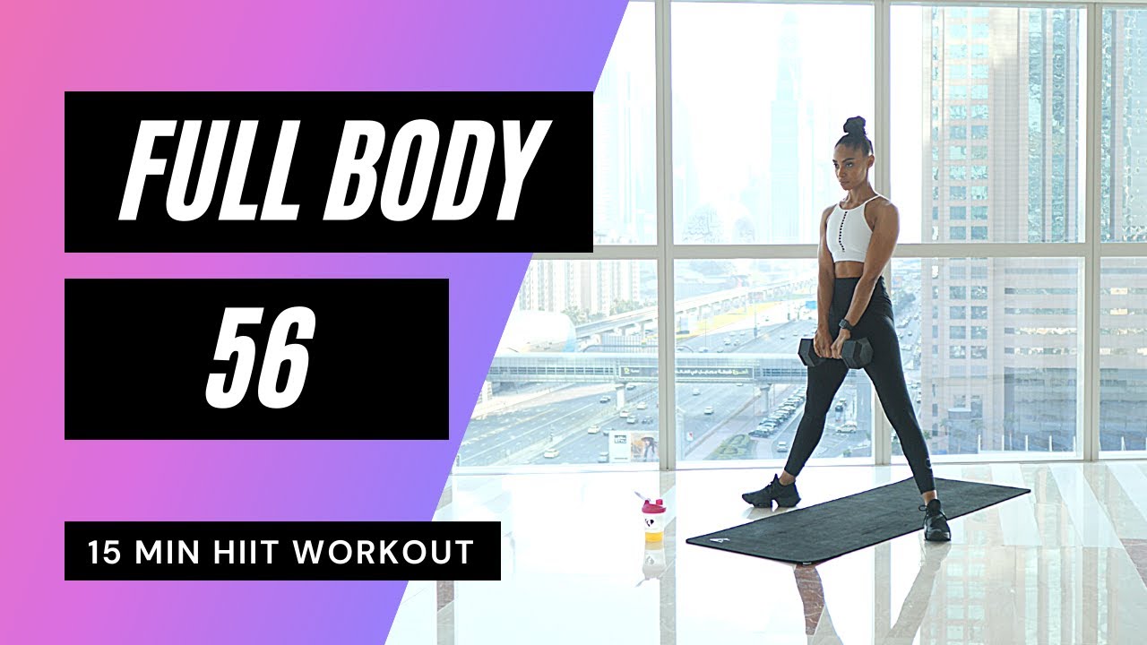 15 Min FULL BODY HIIT WORKOUT | MrandMrsMuscle