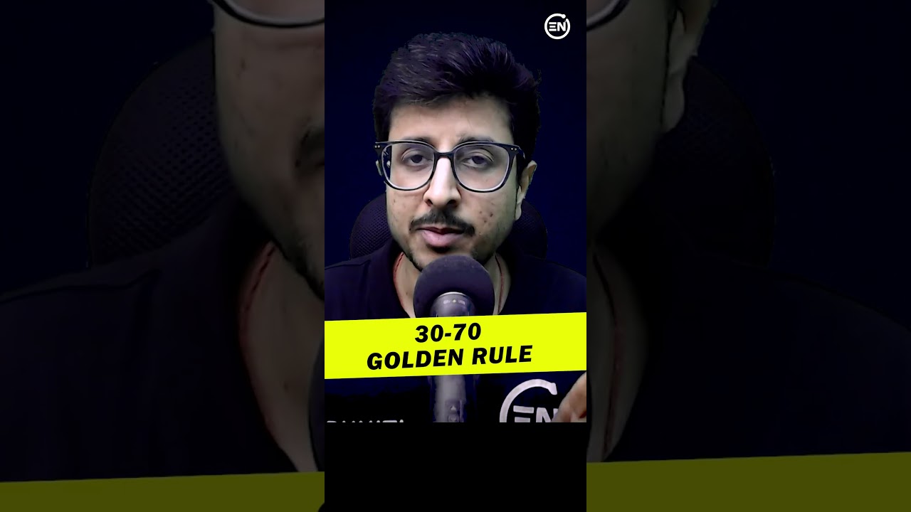 JEE 2026: 30-70 Golden Rule to crack IIT  