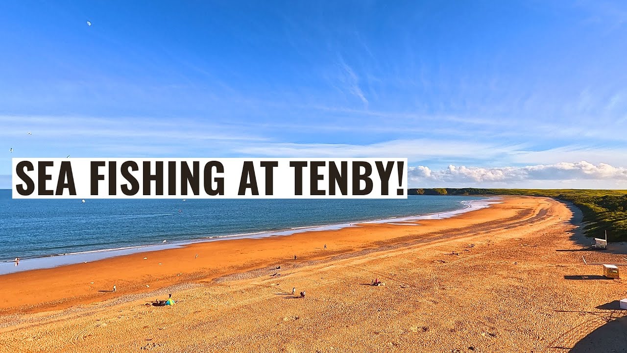 Tenby Sea Fishing: Bandstand Rocks & South Beach!