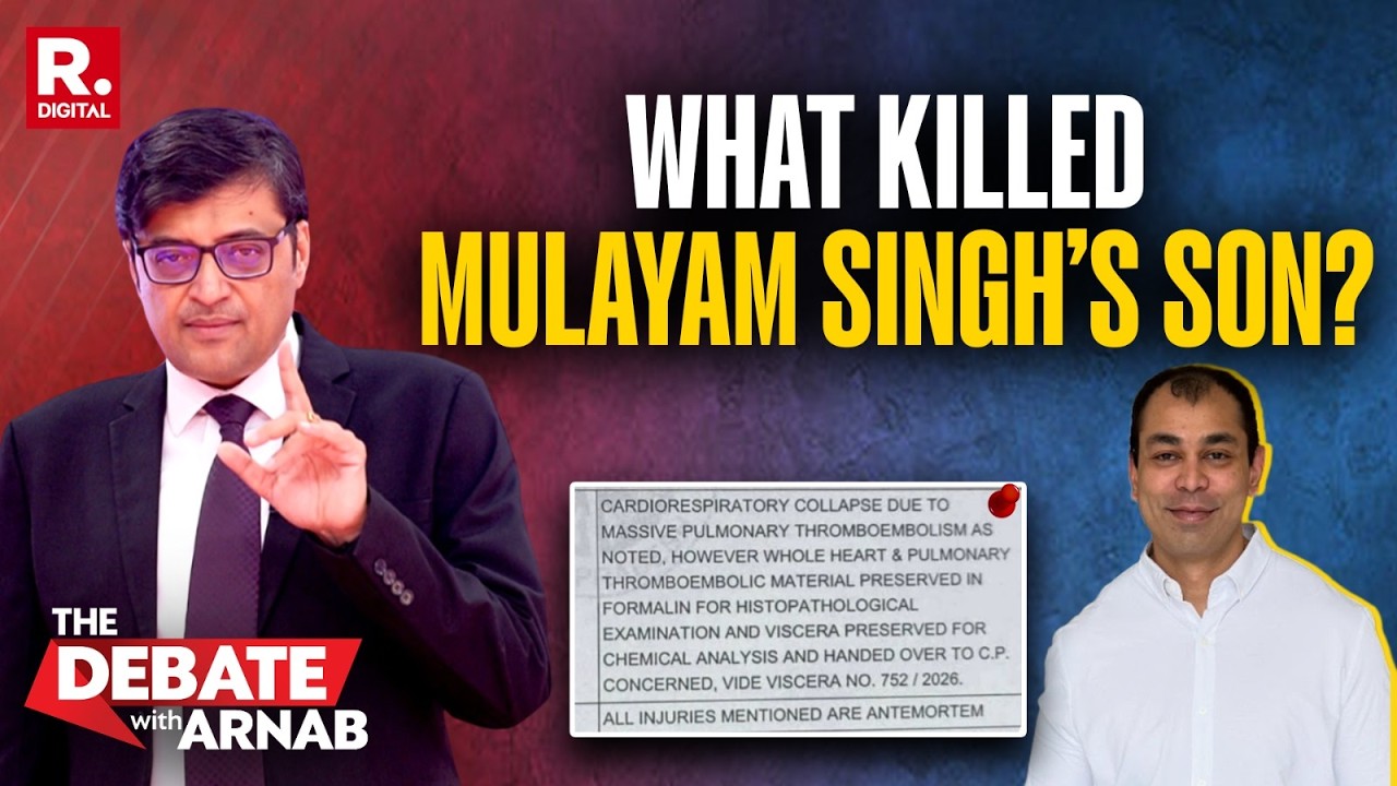 Debate With Arnab: Mystery Behind Prateek Yadav&rsquo;s Death After Postmortem Report Says Bruises On Body
