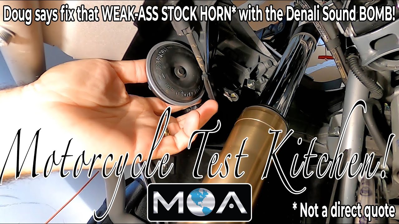 Denali Sound Bomb MINI Installation BMW R1200GS