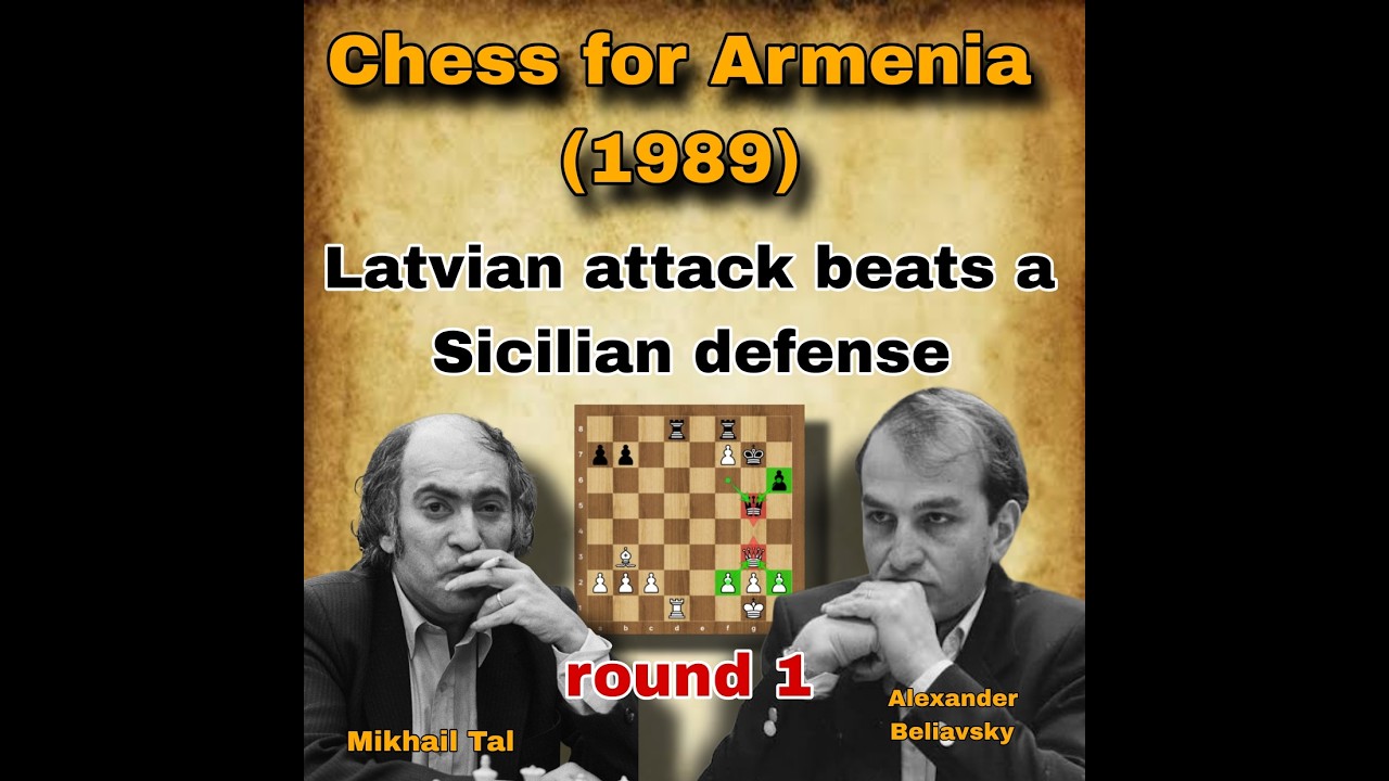 Mikhail Tal vs Alexander Beliavsky | round | Chess for Armenia (1989)