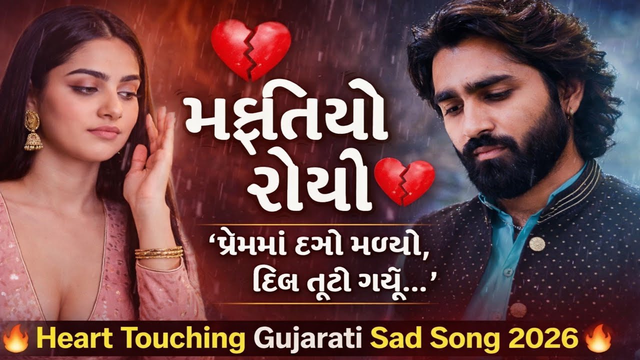 મફતીયો રોયો | Heart Touching Gujarati Song | Sad Love Story Music Video 2026 💔🎶