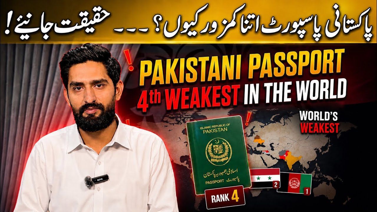 Why Pakistani Passport Is Among the Weakest in the World? | Ibrahim Mehdi | Mainstream